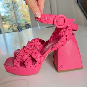 Circus NY by Sam Edelman Mable braided block heel sandals